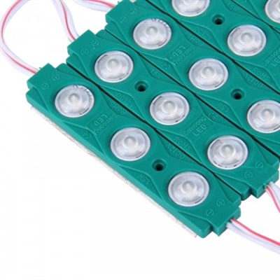 ACK Üçlü Led Modül - Yeşil Işık - 12 Volt - Dış Mekan - AS04-00205