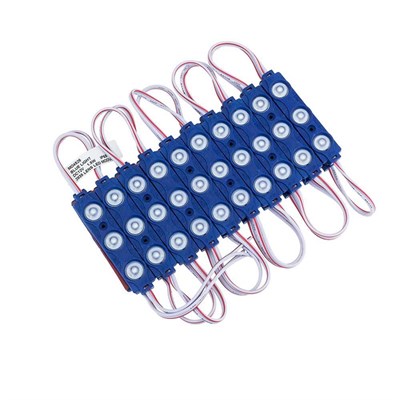 ACK Üçlü Led Modül - Mavi Işık - 12 Volt - Dış Mekan - AS04-00206