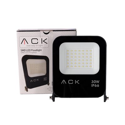 ACK 30 W SMD Led Projektör - Beyaz Işık (6500K) - IP66 - AT62-03032