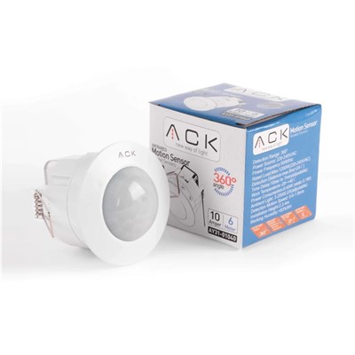 ACK 360 Derece Tavan Tipi Hareket Sensörü - Sıva Altı - AY31-01040