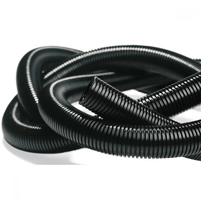 Çebi 18 mm Plastik Spiral Boru - Siyah - Şirinkli - ÇB-703-05