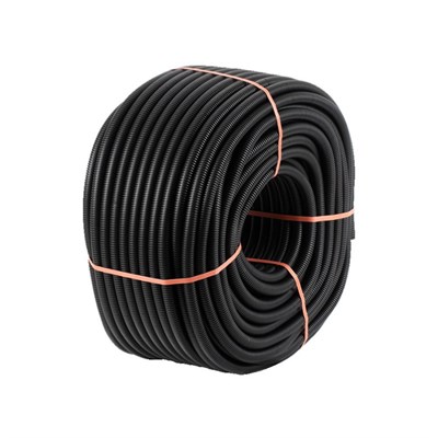 Çebi 26 mm Plastik Spiral Boru - Siyah - Şirinkli - ÇB-703-07