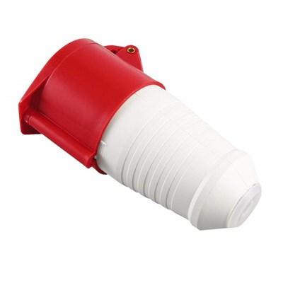 CSM 5 X 16 Amper CEE Norm Uzatma Prizi - 380 Volt - Kırmızı - CSM-CT306