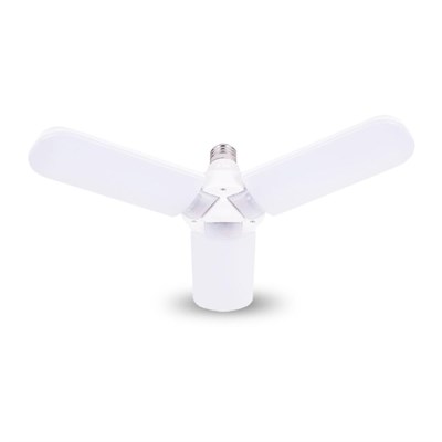 CATA 42 W 3 Kollu Katlanır Yonca Led Ampul - Beyaz Işık (6500K) - E27 - CT-1152B