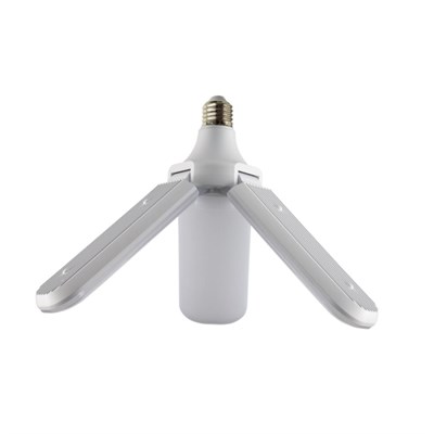 CATA 42 W 3 Kollu Katlanır Yonca Led Ampul - Beyaz Işık (6500K) - E27 - CT-1152B