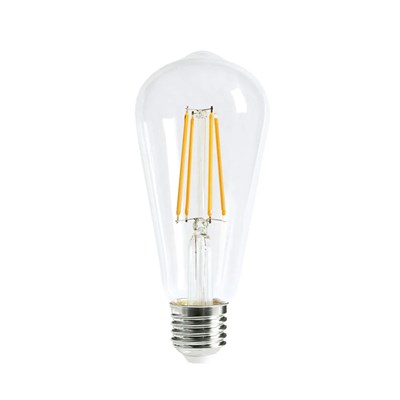 CATA 8 W ST64 Flamanlı Rustik Led Ampul - Beyaz Işık (6500K) - E27 - CT-4353B