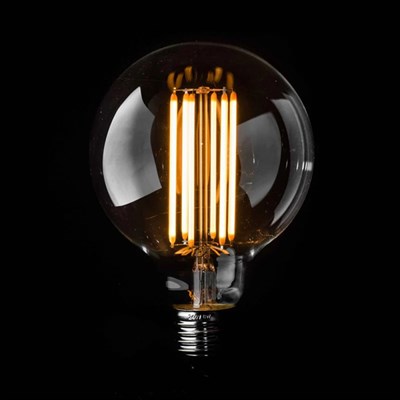 CATA 6 W G95 Flamanlı Rustik Led Ampul - Gün Işığı (3000K) - E27 - CT-4354G