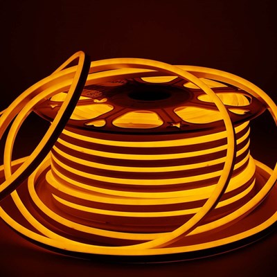 CATA Esnek Neon Hortum Led - Amber Işık - 220 V - Dış Mekan - CT-4554A