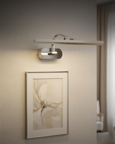 CATA 7 W Led Tablo Aplik - Beyaz Işık (6500K) - Krom - 35 cm - CT-5212KB