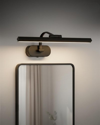 CATA 7 W Led Tablo Aplik - Gün Işığı (3000K) - Siyah - 35 cm - CT-5212SG