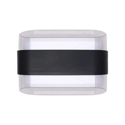 CATA 12 W Gozo İki Yönlü Led Duvar Aplik - Gün Işığı (3000K) - Siyah - IP54 - CT-7044