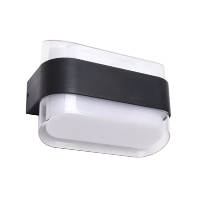 CATA 12 W Gozo İki Yönlü Led Duvar Aplik - Gün Işığı (3000K) - Siyah - IP54 - CT-7044