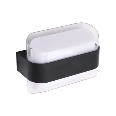 CATA 12 W Gozo İki Yönlü Led Duvar Aplik - Gün Işığı (3000K) - Siyah - IP54 - CT-7044