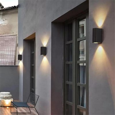 CATA 12 W Solomon İki Yönlü Led Duvar Aplik - Gün Işığı (3000K) - Siyah - IP54 - CT-7064