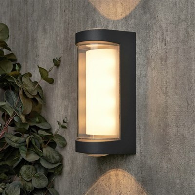 CATA 9 W Lara İki Yönlü Led Duvar Aplik - Gün Işığı (3000K) - Siyah - IP54 - CT-7079