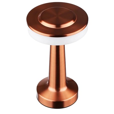 CATA Oslo Dokunmatik Şarjlı Led Masa Lambası - Bakır Kasa - CT-8435