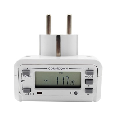 CATA Fişli Dijital Zaman Saati - 3680 W - 16 A - CT-9182