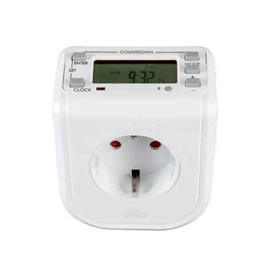 CATA Fişli Dijital Zaman Saati - 3680 W - 16 A - CT-9182