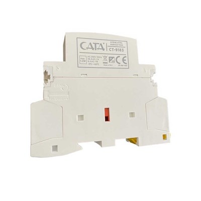 CATA 25 Amper (2NA) 2 Kutuplu Sessiz Modüler Aydınlatma Kontaktörü - CT-9183