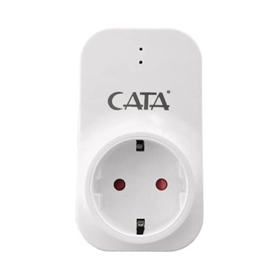 CATA 4000 W Akım Korumalı Topraklı Priz - 918 Joule - Beyaz - CT-9186