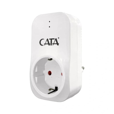 CATA 4000 W Akım Korumalı Topraklı Priz - 918 Joule - Beyaz - CT-9186