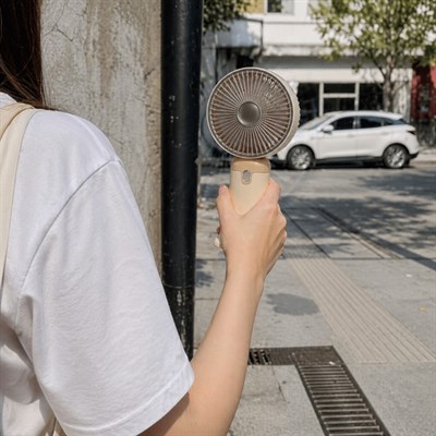 CATA Serino Şarjlı El Vantilatörü - Taşınabilir Mini USB Fan - CT-9949