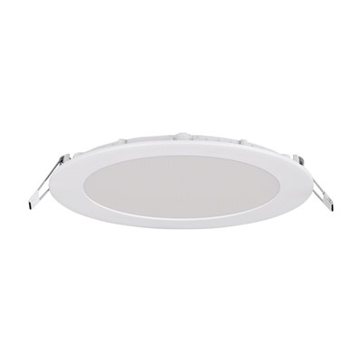 Dünya Led 12 W Led Panel - Beyaz Işık (6500K) - Beyaz Kasa - Yuvarlak - Sıva Altı - HS004-BB