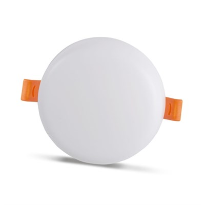 Dünya Led 9 W Ayarlanabilir Backlight Led Panel - Sarı Işık (4000K) - Yuvarlak - Sıva Altı - HS060-S