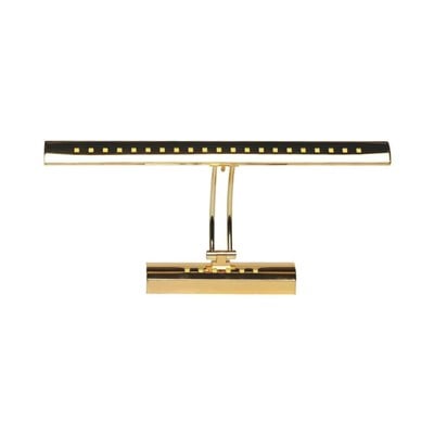 Dünya Led 7 W Led Tablo Aplik - Beyaz Işık (6500K) - Altın - 40 cm - HS604-B