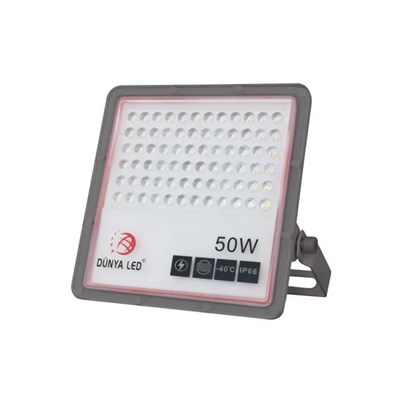 Dünya Led 50 W SMD Led Projektör - Sarı Işık (4000K) - IP65 - HS721-S