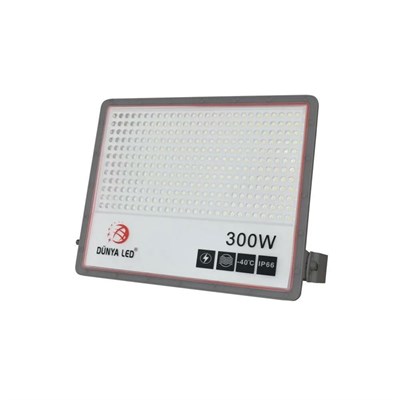 Dünya Led 300 W SMD Led Projektör - Sarı Işık (4000K) - IP65 - HS725-B