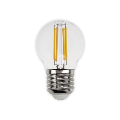 K2 4 W G45 Flamanlı Rustik Led Ampul - Beyaz Işık (6500K) - E27 - KES497-B