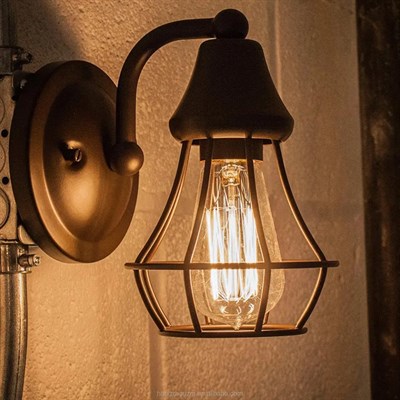 K2 6 W ST64 Flamanlı Rustik Led Ampul - Amber Işık - E27 - KES605
