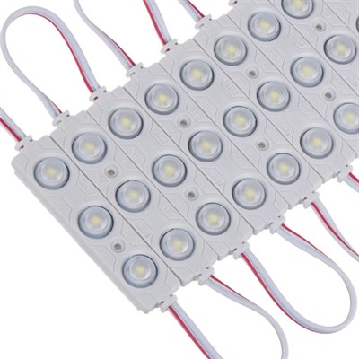 YCL Üçlü Led Modül - Amber Işık - 12 Volt - Dış Mekan - PLM-103A