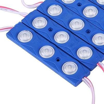 YCL Üçlü Led Modül - Mavi Işık - 12 Volt - Dış Mekan - PLM-103M
