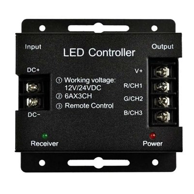 YCL 288 W 24 Amper Dokunmatik RGB Led Kumandası - PLR-240RF