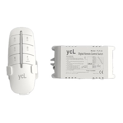 YCL 6 Fonksiyonlu Avize Kumandası - 6 X 1000 W - PLR-60