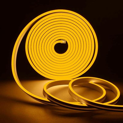 YCL Powerline Esnek Neon Hortum Led - Amber Işık - 12 V - Dış Mekan - PNE-1260A