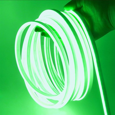 YCL Powerline Esnek Neon Hortum Led - Yeşil Işık - 12 V - Dış Mekan - PNE-1260Y