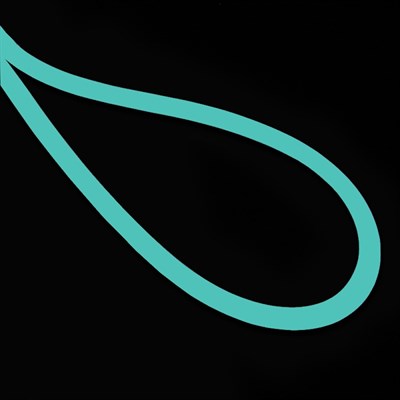 YCL Powerline Esnek Neon Hortum Led - Turkuaz Işık - 12 V - Dış Mekan - PNE-1265T