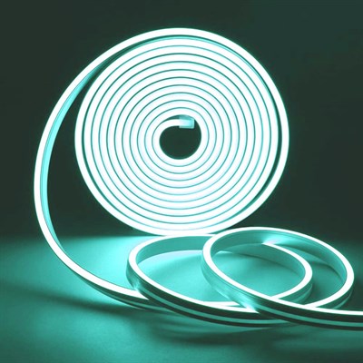 YCL Powerline Esnek Neon Hortum Led - Turkuaz Işık - 12 V - Dış Mekan - PNE-1265T