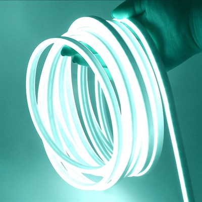 YCL Powerline Esnek Neon Hortum Led - Turkuaz Işık - 12 V - Dış Mekan - PNE-1265T