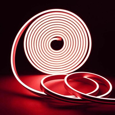 YCL Powerline Esnek Neon Hortum Led - Kırmızı Işık - 220 V - Dış Mekan - PNE-2860K