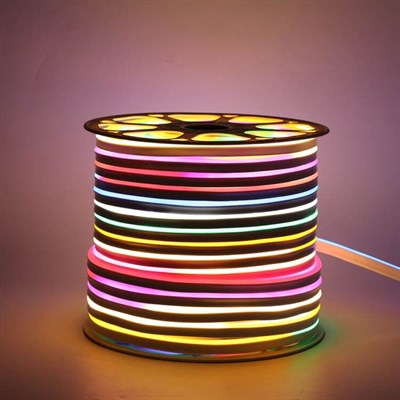 YCL Powerline Esnek Neon Hortum Led - RGB Işık - 220 V - Dış Mekan - PNE-2860R