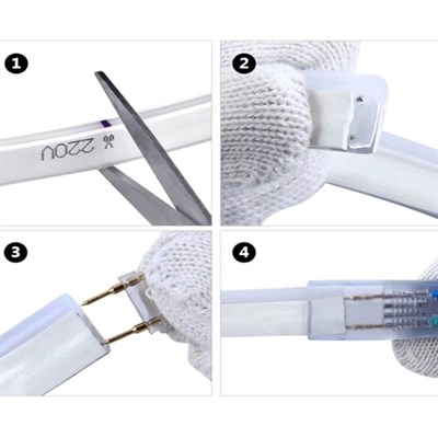 YCL Powerline Esnek Neon Hortum Led - RGB Işık - 220 V - Dış Mekan - PNE-2860R