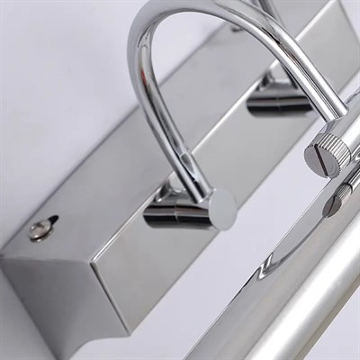 YCL 7 W Led Tablo Aplik - Sarı Işık (4000K) - Krom - 55 cm - YDA-217G