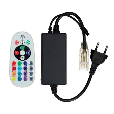 YCL 220 Volt Kumandalı RGB Neon Fişi - YDK-Y-200
