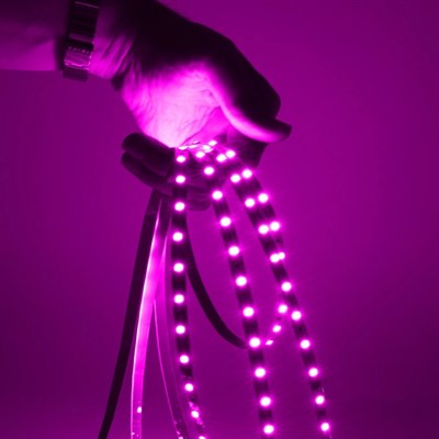 Noas 60 Ledli Şerit Led - Pembe Işık - 12 V - İç Mekan - YL40-4008