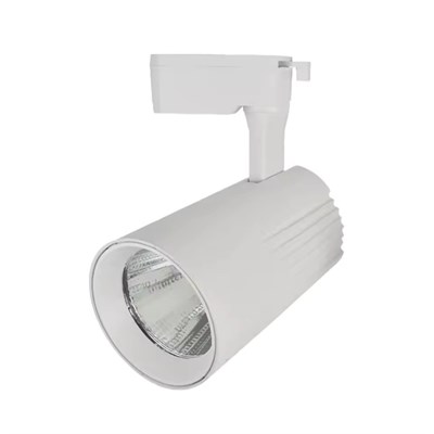 YCL 35 W COB Led Ray Spot - Beyaz Işık (6500K) - Beyaz Kasa - Monofaze - YRS-3505B