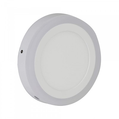 YCL 6 W + 3 W Led Panel - Beyaz Işık + Mavi Işık - Beyaz Kasa - Yuvarlak - Sıva Üstü - YSM-1406B